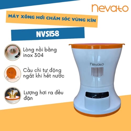 Máy xông hơi phụ khoa Nevato NVS158